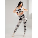 Sportswear Топ Спортивний Чорно Білий Black/white