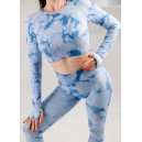 Кофти Рашгард Небесно Голубий Блакитний