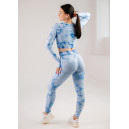 Sportswear Легінси Небесно Голубі з Push-Up Ефектом Blue