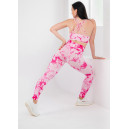 Спортивний одяг Легінси Біло Рожеві з Push-Up Ефектом Рожевий