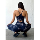 Спортивний одяг Легінси Темно Сині з Push-Up Ефектом Cиній