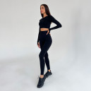 Sportswear Легінси Чорні з Push-Up Ефектом Black