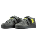 Кросівки Adidas Forum Dark Grey Neon Yellow Сірий