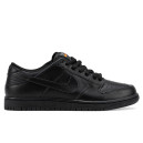Кросівки NIke Dunk Low Leather Total Black Чорний