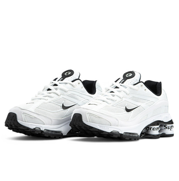 Nike Shox x Supreme Ride 2 White Black