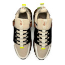 Sneakers Reebok Zig Kinetica Fit Beige Brown Brown, Beige