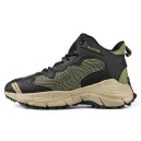 Кроссовки Reebok Zig Kinetica 2.5 Edge Black Beige Khaki С МЕХОМ Оливковый