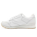 Кроссовки Reebok Classic Leather White Gym С ФЛИСОМ Белый