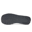 Кроссовки Reebok Classic Leather Black Grey С ФЛИСОМ Черный/серый