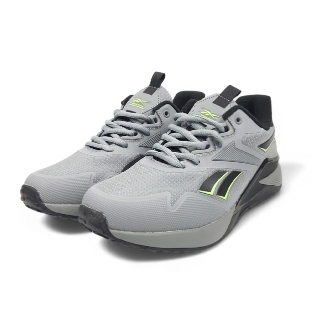 Reebok Nano X2 Light Gray Black С ФЛИСОМ