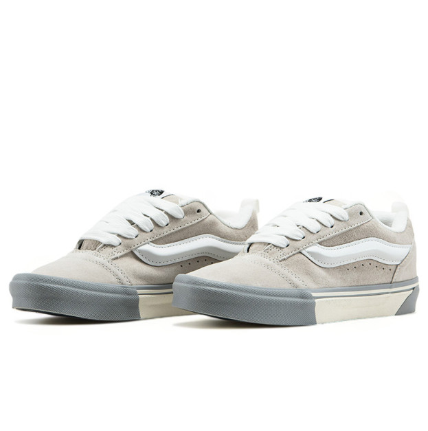 Vans Knu Skool Shoes Grey White