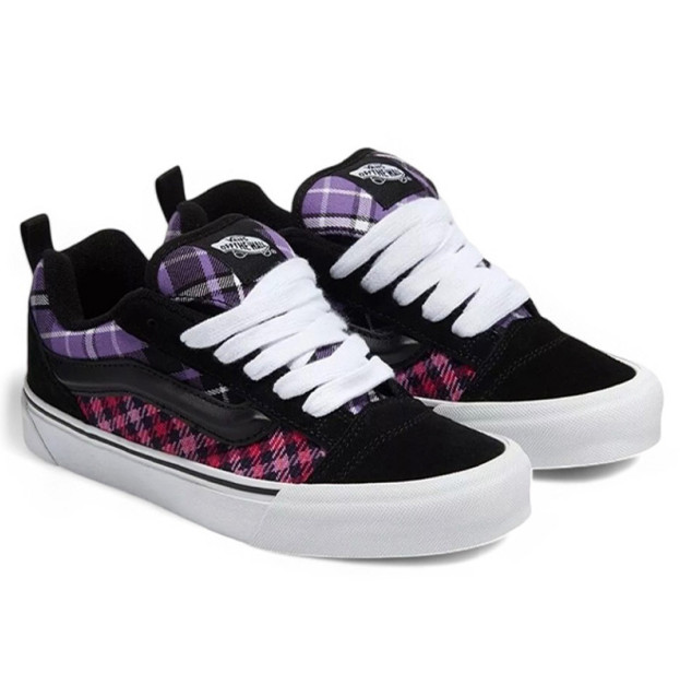 Vans Knu Skool Rave Plaid Black Multi VN0009QCBOQ