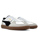 Sneakers Puma Palermo Leather White Grey Black Gum 396464-01 Black/white