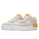 Кроссовки Nike Air Force 1 Shadow Vast Grey Laser Orange CU3446-001 Бежевый