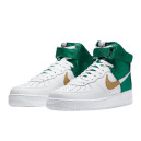Кроссовки Nike Air Force 1 High NBA Celtics BQ4591-100 Белый/зеленый