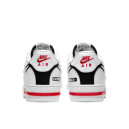 Кроссовки Nike Air Force 1 React White Black Red CD4366-100 Черный/белый