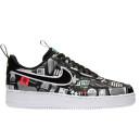 Кросівки Nike Air Force 1 Low Worldwide Black White CZ5927-001 Чорний/білий