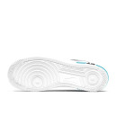 Кросівки Nike Air Force 1 Low React White Astronomy Blue Laser Crimson CT1020-102 Різнокольорові