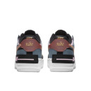 Кросівки Nike Air Force 1 Shadow Black Light Arctic Pink Claystone Red CU5315-001 Різнокольорові