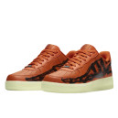 Кроссовки Nike Air Force 1 Low Orange Skeleton CU8067-800 Оранжевый