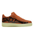 Кроссовки Nike Air Force 1 Low Orange Skeleton CU8067-800 Оранжевый