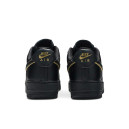 Кросівки Nike Air Force 1 Low Essential Black Gold Swoosh AO2132-005 Чорний