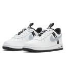 Кросівки Nike Air Force 1 LV8 KSA Worldwide Pack White Reflect Silver CT4681-100 Чорний/білий