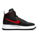 Кросівки Nike Air Force 1 High Black DA0418-002 Чорний/червоний
