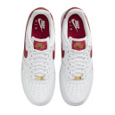 Кросівки Nike Air Force 1 Low Essential Gym Red Mini Swoosh CZ0270-104 Білий/червоний