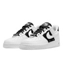Кросівки Nike Air Force 1 Low '07 PRM Silver Chain DA8571-100 Чорний/білий