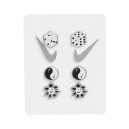 Кросівки Nike Air Force 1 Low '07 PRM Silver Chain DA8571-001 Чорний/білий