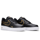 Кроссовки Nike Air Force 1 Low '07 Black Metalic Gold DA8481-001 Разноцветные