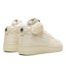 Кросівки Nike Air Force 1 Mid Stussy Fossil DJ7841-200 Бежевий