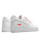 Кроссовки Nike Air Force 1 Low Supreme White CU9225-100 Белый, Белый/красный