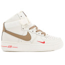 Кросівки Nike Air Force 1 High Essenti Mocco З ХУТРОМ Бежевий