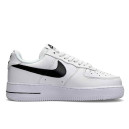 Кросівки Nike Air Force 1 Low White Black Winter С МЕХОМ Чорний/білий