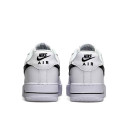 Кросівки Nike Air Force 1 Low White Black Winter С МЕХОМ Чорний/білий