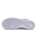 Кросівки Nike Air Force 1 Low White Black Winter С МЕХОМ Чорний/білий