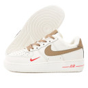 Кросівки Nike Air Force 1 Low Mocco II Winter С МЕХОМ Бежевий