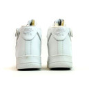 Кроссовки Nike Air Force 1 High White Reflective Winter С МЕХОМ Белый/серый