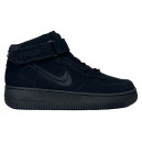 Кросівки Nike Air Force 1 Mid Stussy Black Чорний