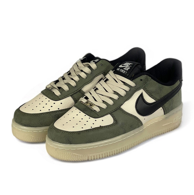Nike Air Force 1 Low Khaki Beige Black