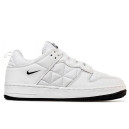 Кроссовки Nike Air Force 1 low In Yan White Black Winter С ФЛИСОМ Черный/белый