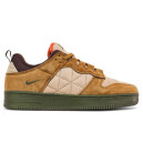 Кроссовки Nike Air Force 1 Low Cactus Plant Flea Market Winter С ФЛИСОМ Коричневый