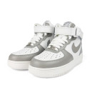 Кросівки Nike Air Force 1 High Grey White Winter С МЕХОМ Білий/сірий