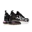 Кроссовки Nike Air Max 270 Supreme Black Черный/белый
