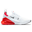Кросівки Nike Air Max 270 White Black University Red BV2523-100 Білий/червоний