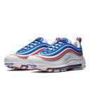 Кроссовки Nike Air Max 97 Game Royal Metallic Silver University Red 921826-404 Разноцветные