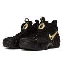 Кроссовки Nike Air Foamposite Pro Black Metallic Gold 624041-009 Золотой