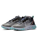 Кроссовки Nike React Element 87 Black Neptune Green AQ1090-005 Черный/серый